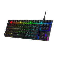 Hyper X Alloy Origin Core Tenkeyless 87 Keys Wired Gaming Keyboard With Red Switch Aqua Switch